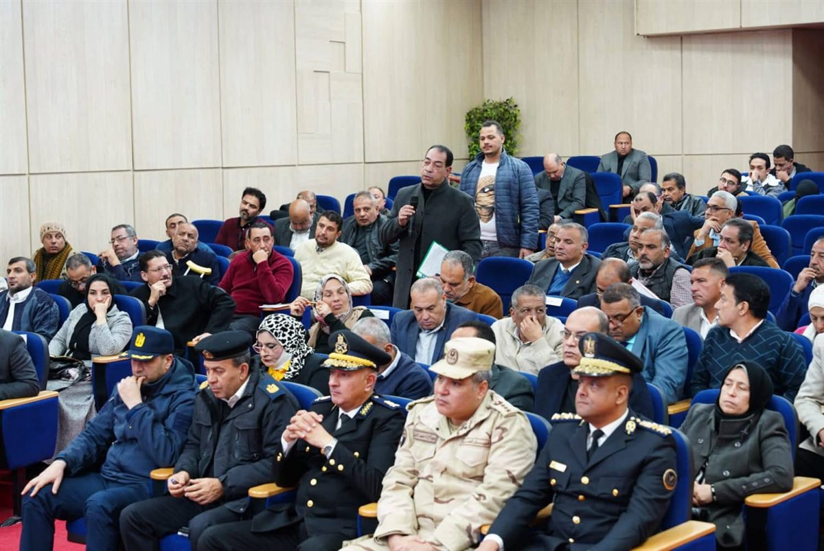 محافظة مطروح تقر تخصيصات أراض خدمية وأمنية