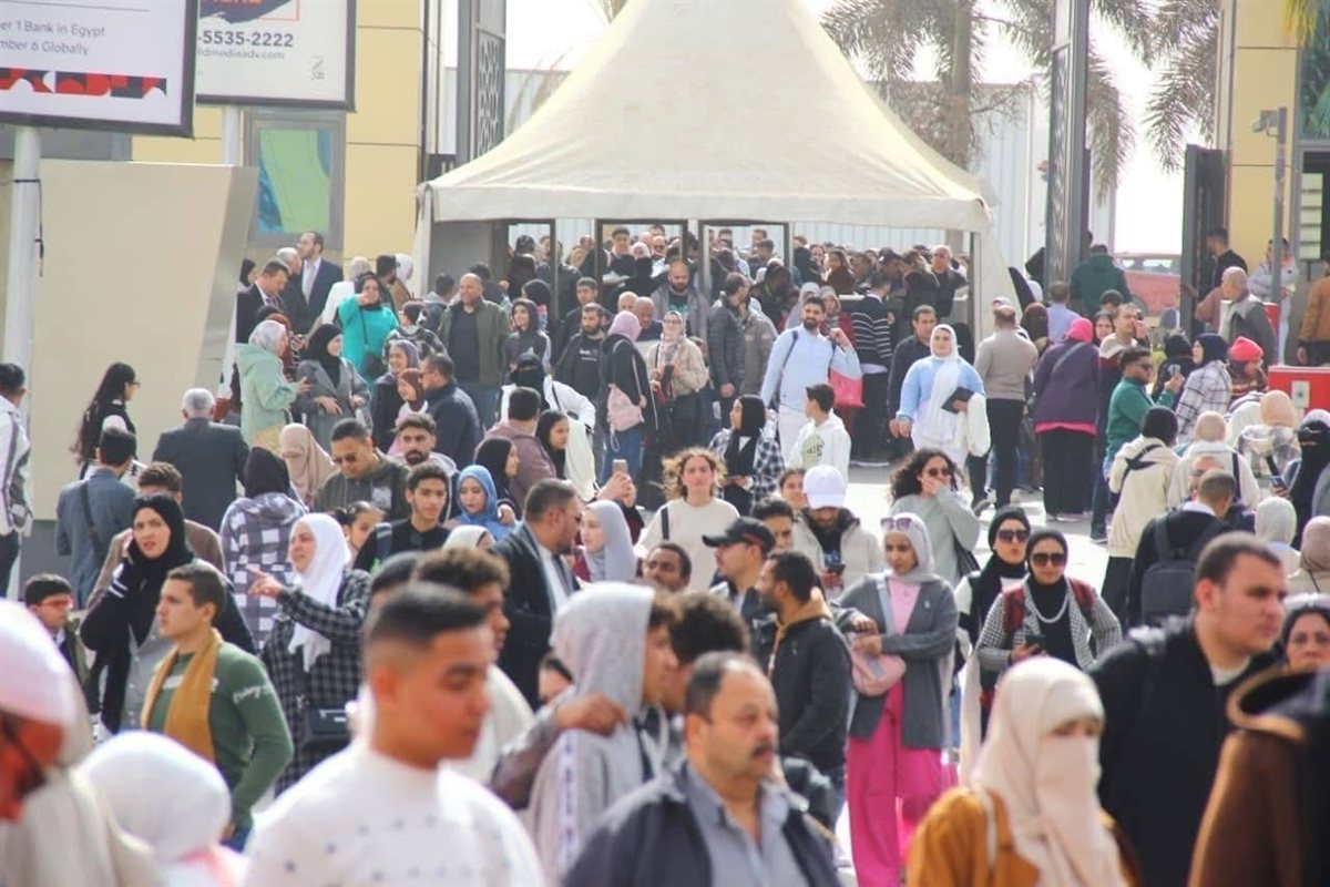 5 ملايين زائر لمعرض القاهرة الدولي للكتاب خلال 10 أيام