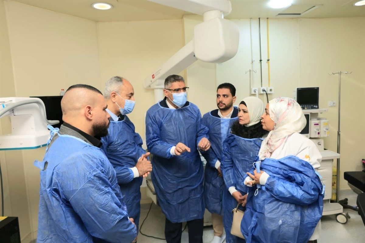 محافظ الجيزة يفتتح مبنى عمليات مستشفى 6 أكتوبر