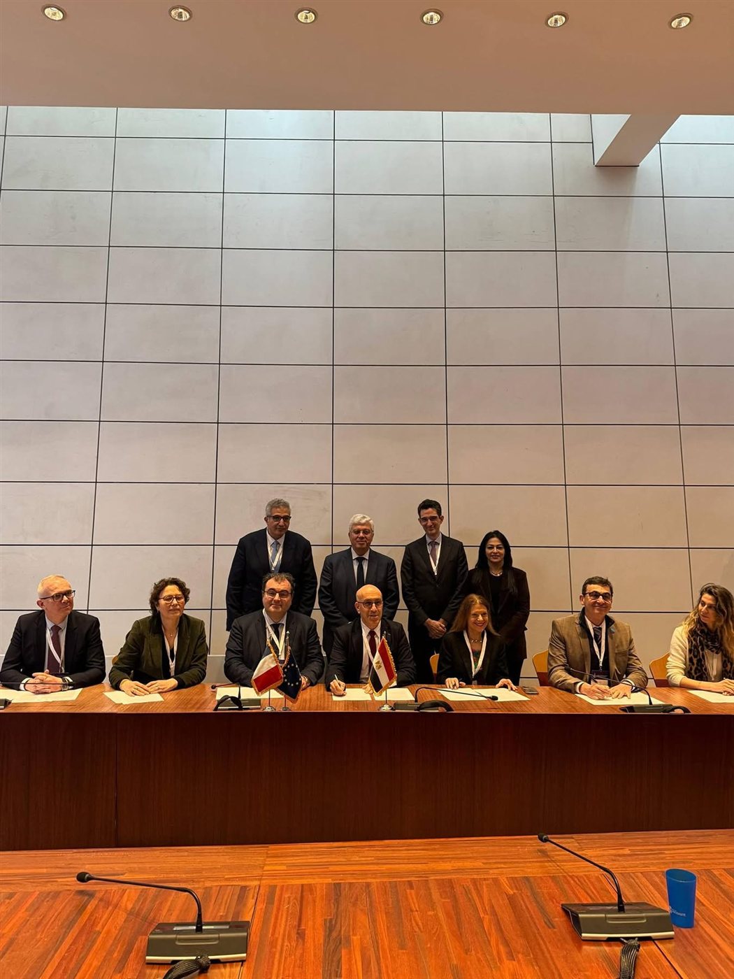 التعاون العلمي المصري الفرنسي بجامعة سيرجي بباريس