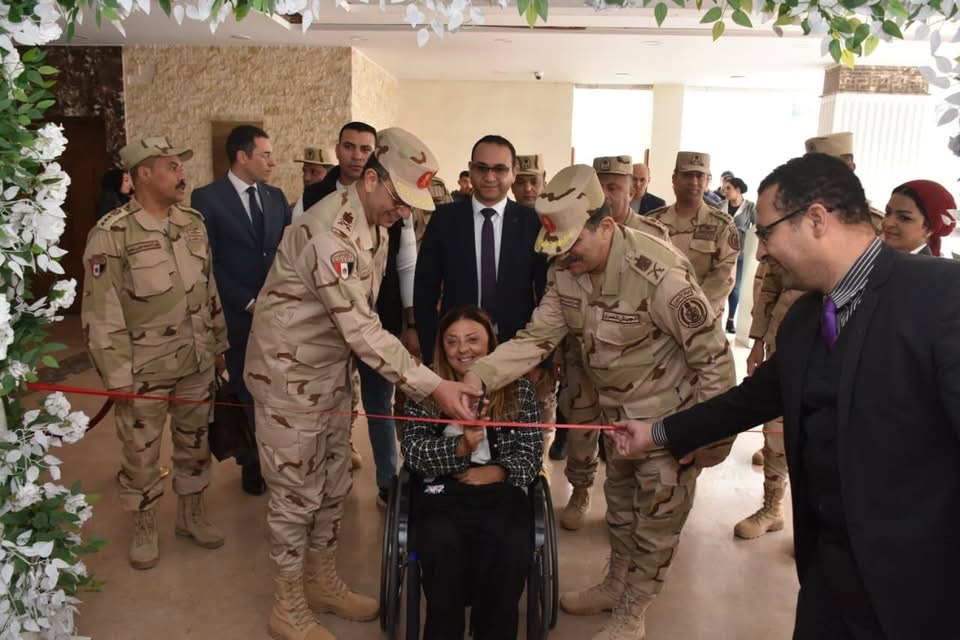 افتتاح أول معرض لمنتجات ذوي الإعاقة بدار الدفاع الجوي
