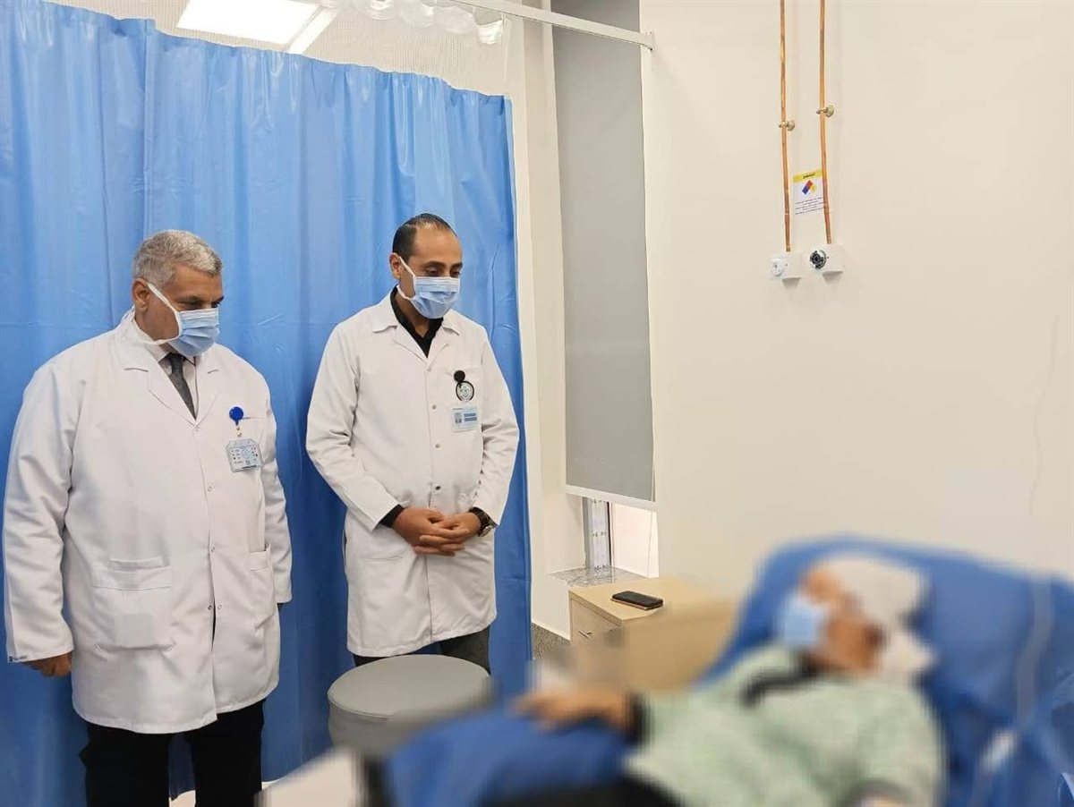 وحدة أورام الفيروز بمدينة طور سيناء