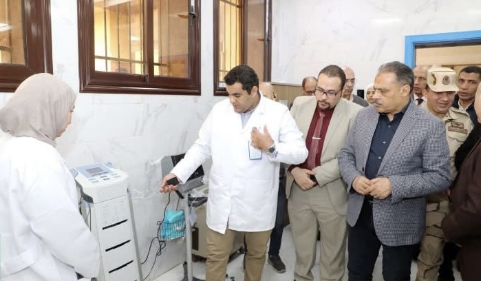 وحدة التأهيل الرئوي الأولى بالشرقية تدخل الخدمة بالزقازيق