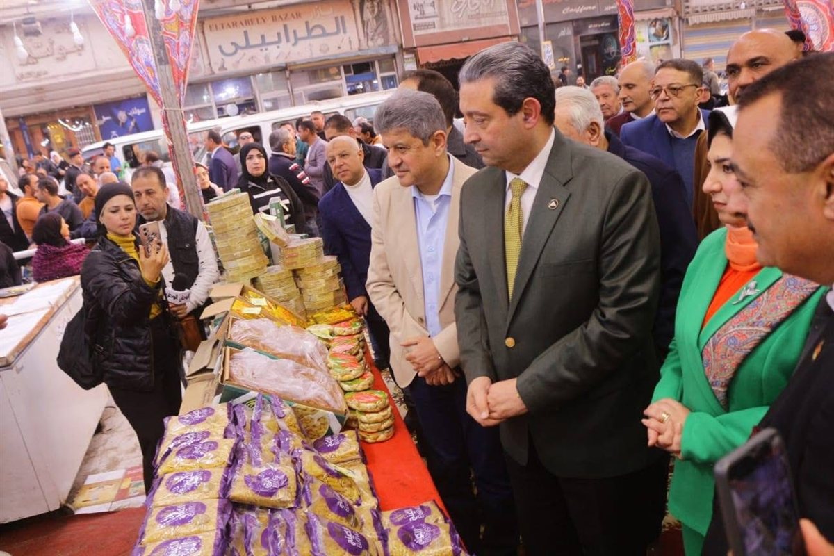 فتتاح معرض أهلاً رمضان بدمياط بخصومات