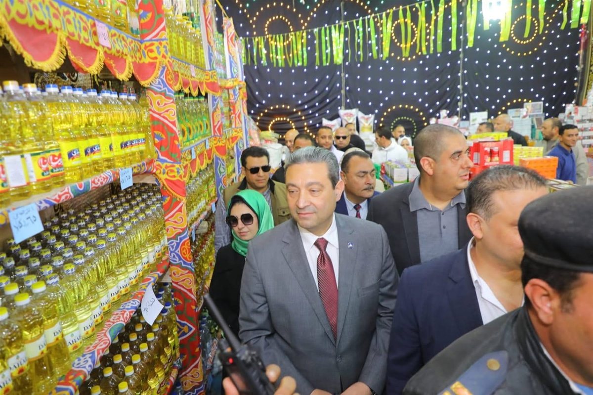 محافظ دمياط يفتتح معرض «أهلاً رمضان» بمدينة السرو
