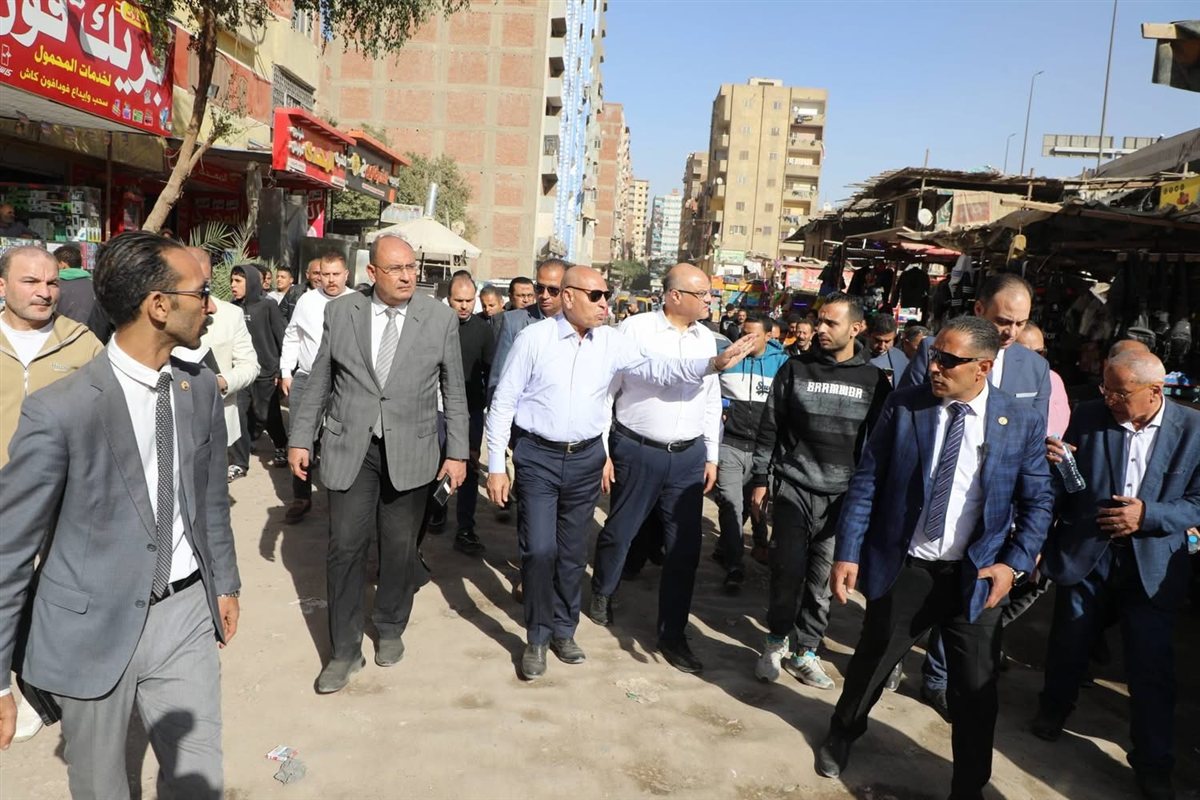محافظا القاهرة والقليوبية يقودان حملة مكبرة بالمرج