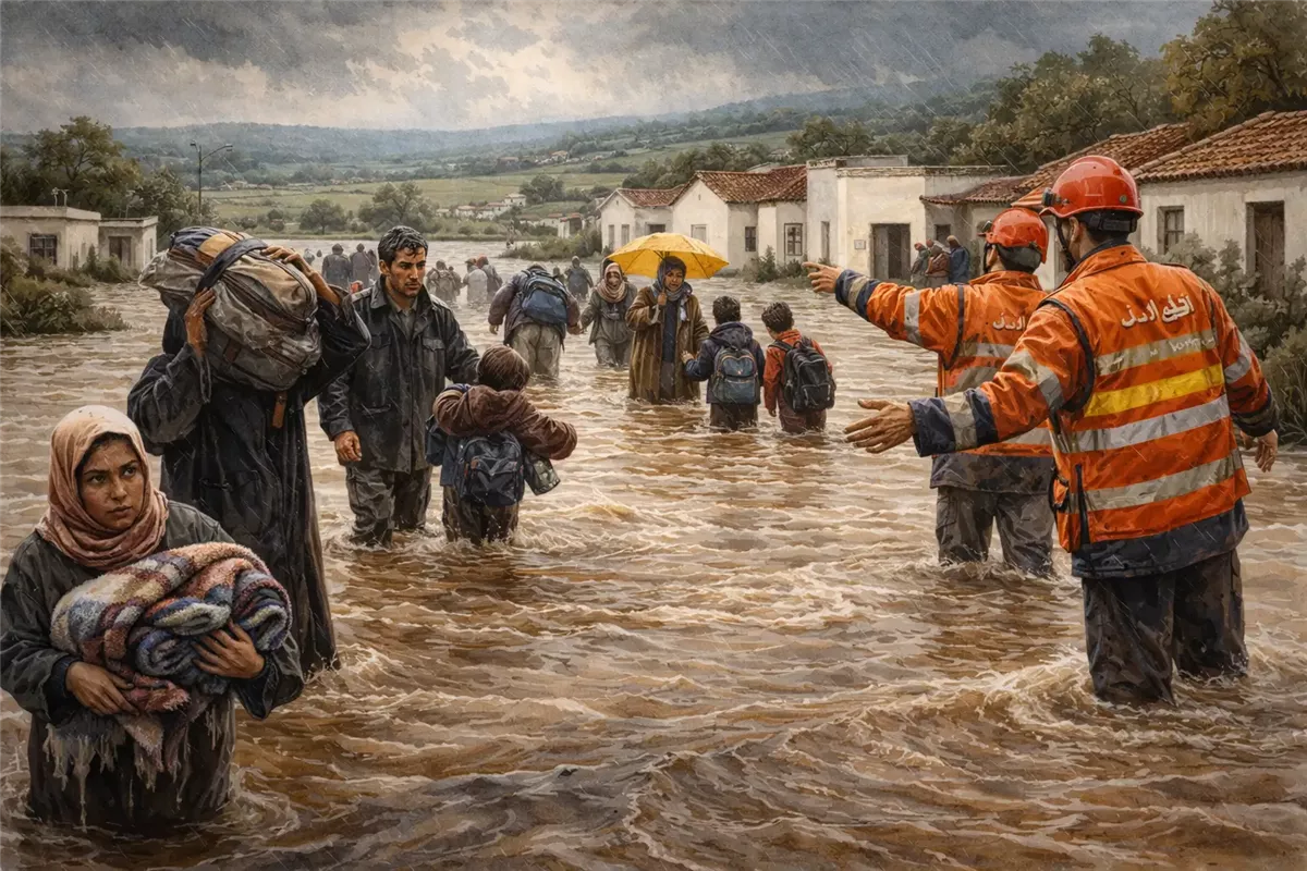 حالة كارثة في المغرب بعد فيضانات واسعة أرشيفية