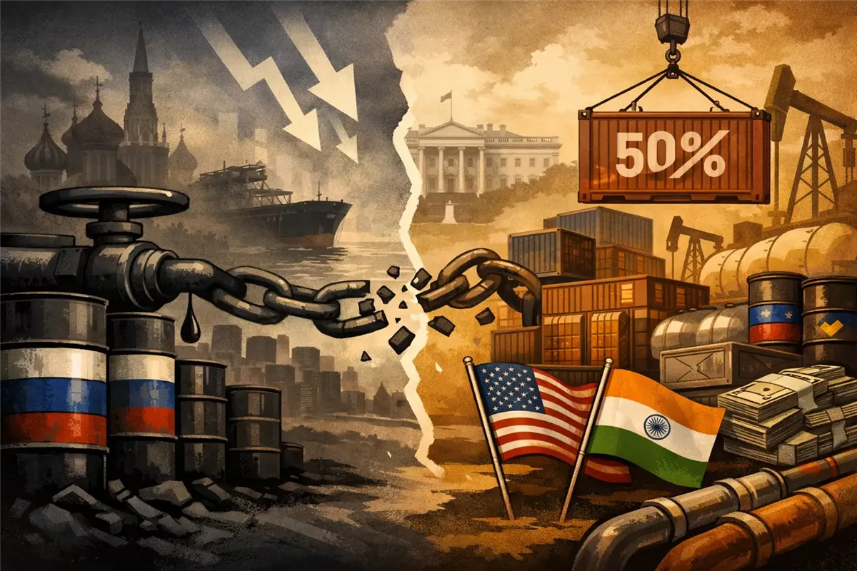اتفاق أمريكا والهند 2026 - Illustration