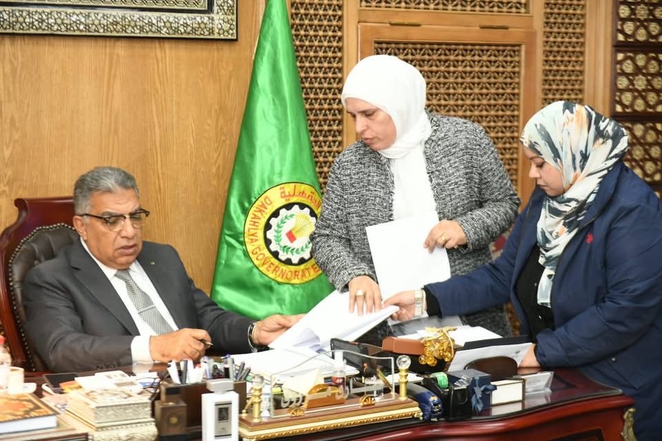 الدقهلية تعتمد أحوزة قرى أجا والمنزلة وميت غمر