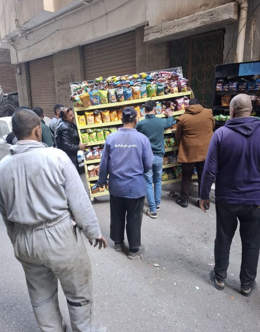 حملات موسعة لرفع الإشغالات والتعديات بمحافظة الشرقية