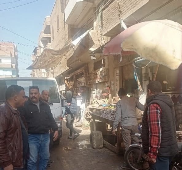 حملات ميدانية لرفع الإشغالات والتعديات بمحافظة الشرقية