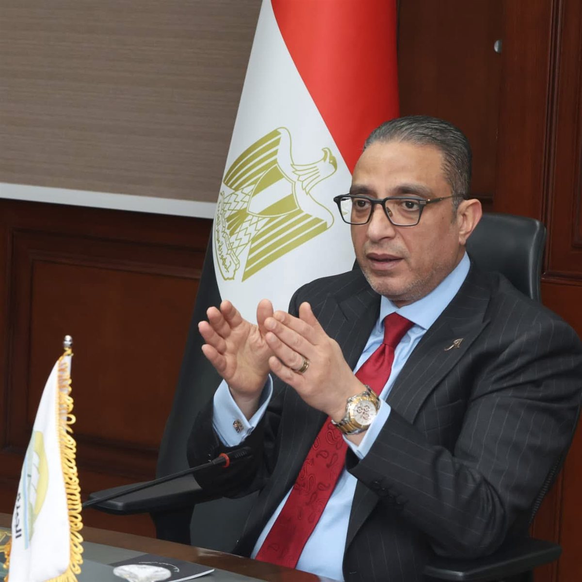 الدكتور أحمد الأنصاري محافظ الجيزة