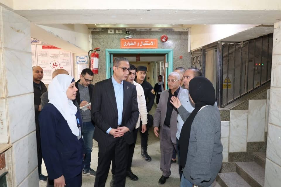 محافظ الجيزة يشدد على تواجد الأطقم الطبية