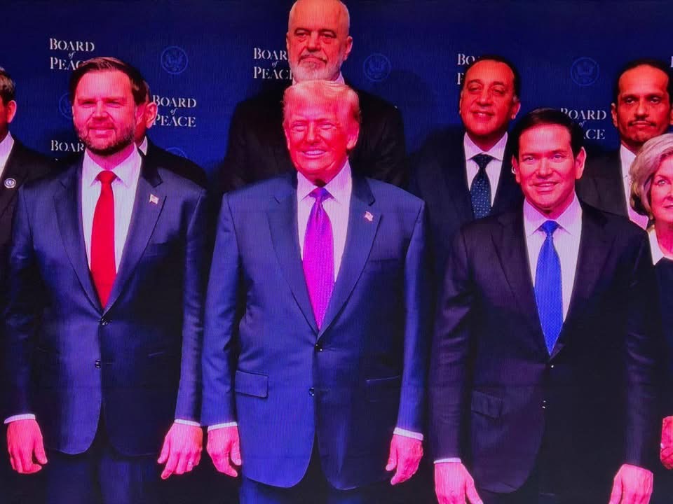 الاجتماع الأول لمجلس السلام بواشنطن