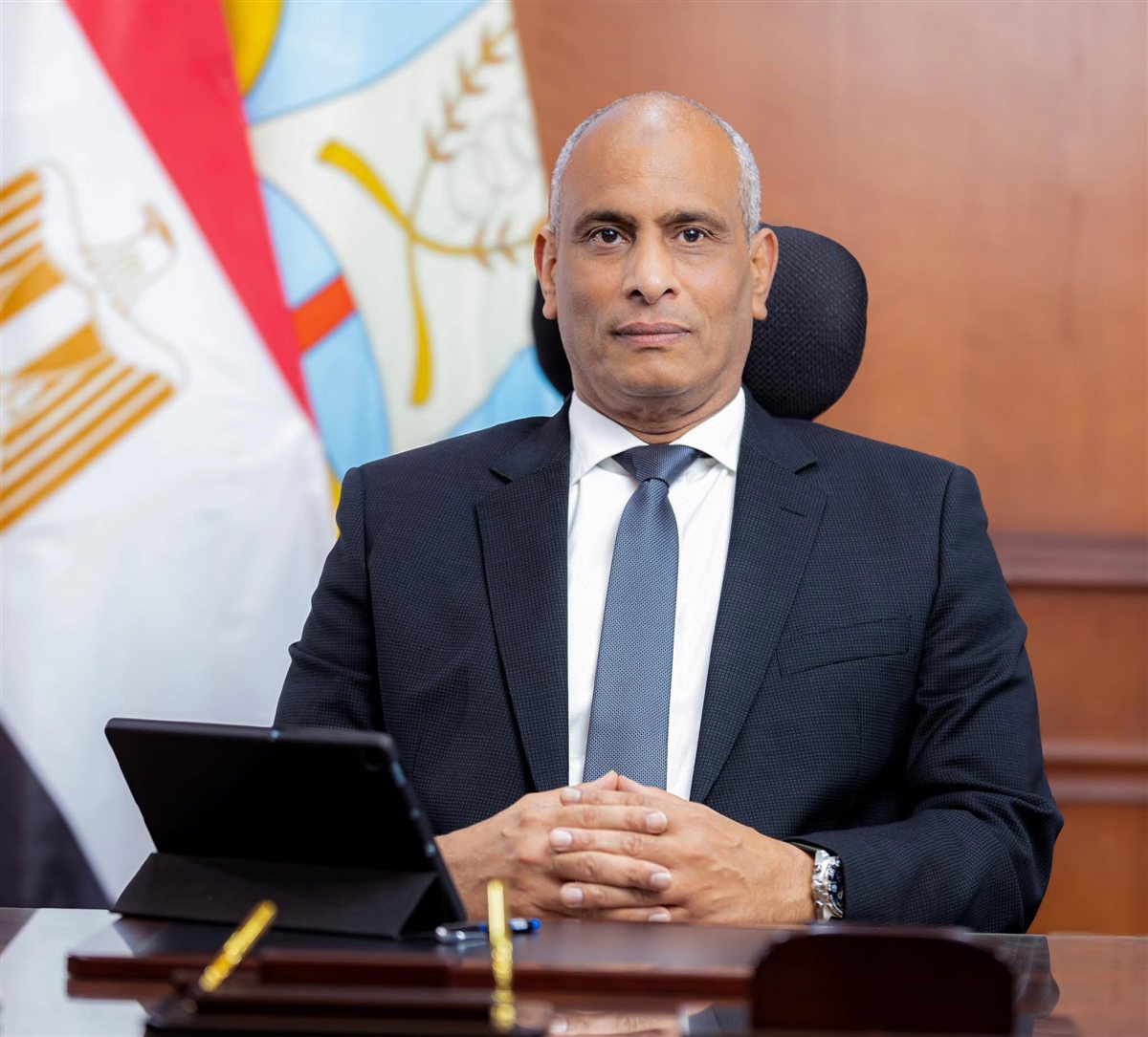 المهندس إبراهيم مكي محافظ كفر الشيخ
