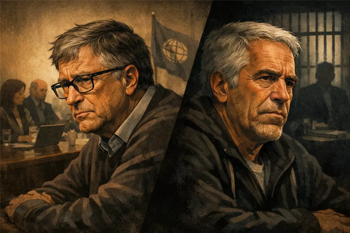 قضية جيفري إبستين تعود مع استجواب بيل غيتس - Illustration