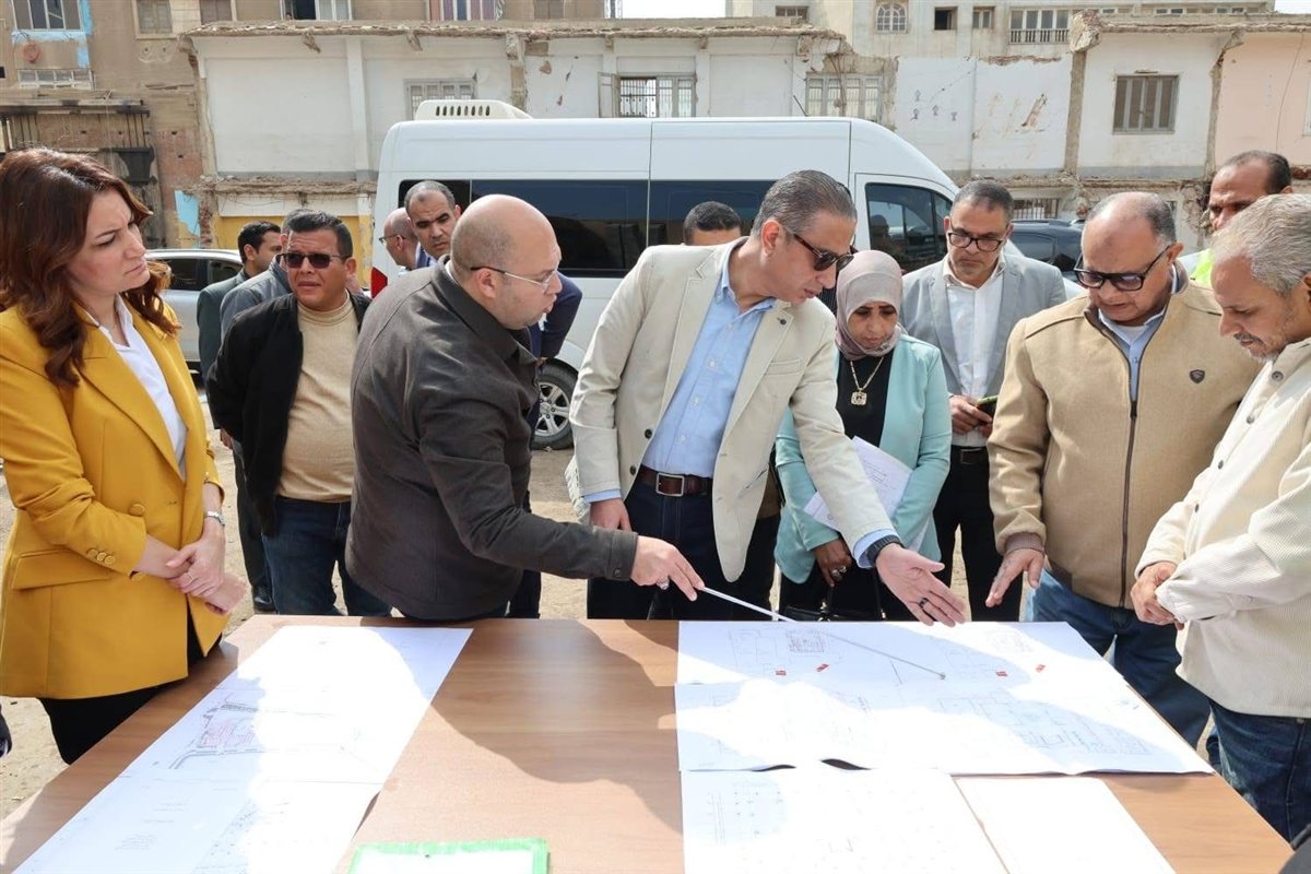 محافظ الجيزة يوجه بسرعة تنفيذ مبنى مجلس مدينة البدرشين الجديد