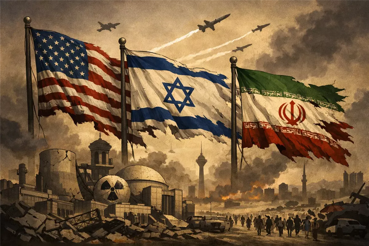 توتر بين الولايات المتحدة وإسرائيل وإيران ينعكس على الأسواق - Illustration