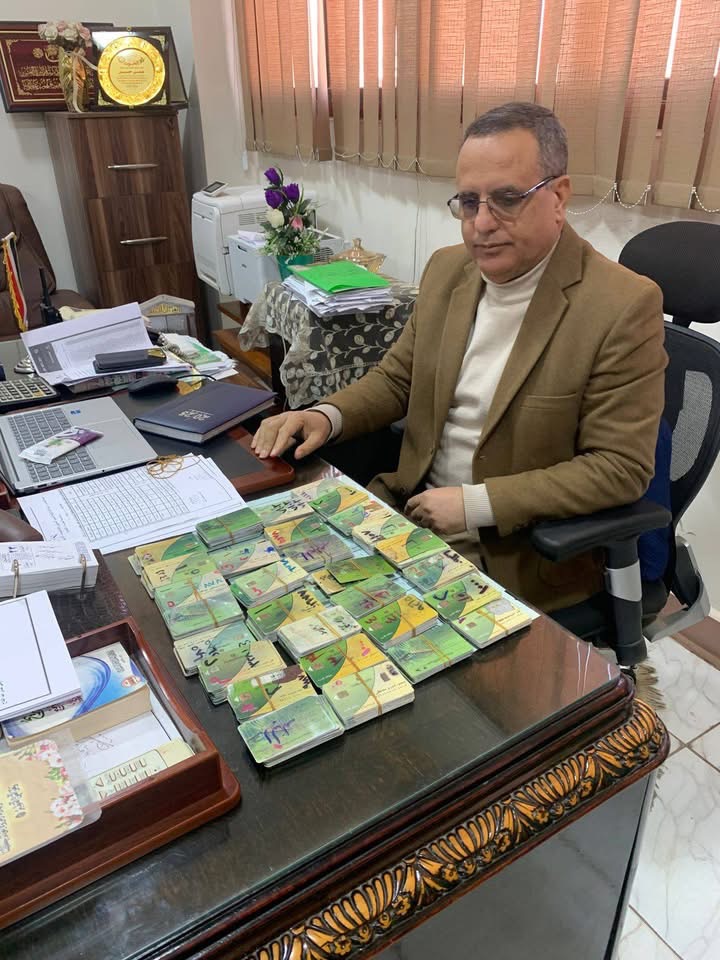 ضبط 510 بطاقات تموينية داخل مخبز بطوخ الأقلام بالسنبلاوين