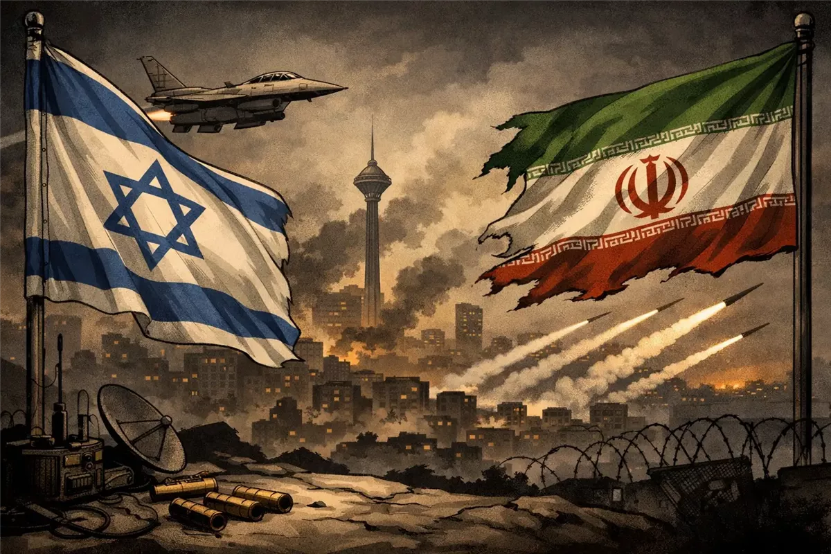 غارة إسرائيلية في طهران تقتل إسماعيل خطيب - Illustration