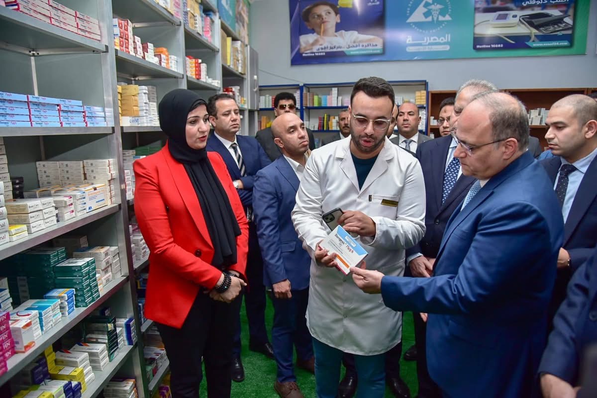 إطلاق المرحلة الأولى من منظومة التتبع الدوائي من صيدلية إسعاف الجيزة