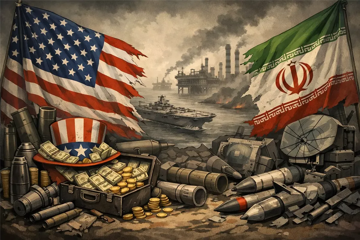 البيت الأبيض يواصل «عملية الغضب الملحمي» ضد إيران - Illustration