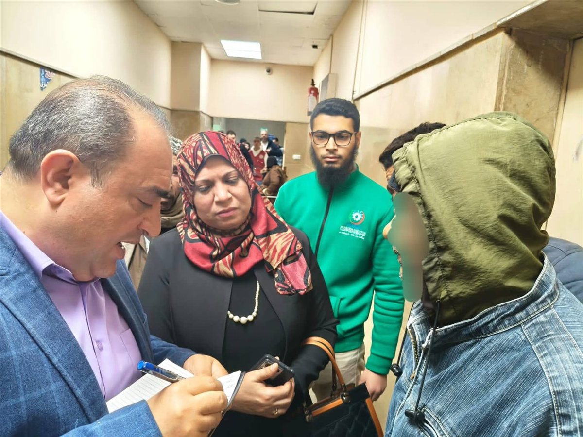 متابعة محافظ الدقهلية لتداعيات حريق مزرعة دواجن بقرية شها