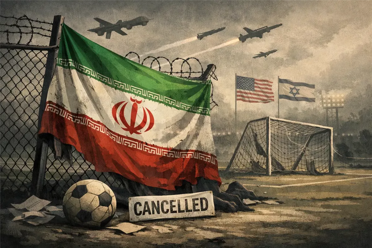 إيران ترفض المشاركة في كأس العالم 2026 - Illustration