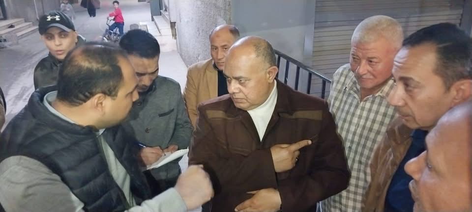 جولة ليلية لسكرتير عام الجيزة لمتابعة النظافة والسرفيس ببولاق الدكرور