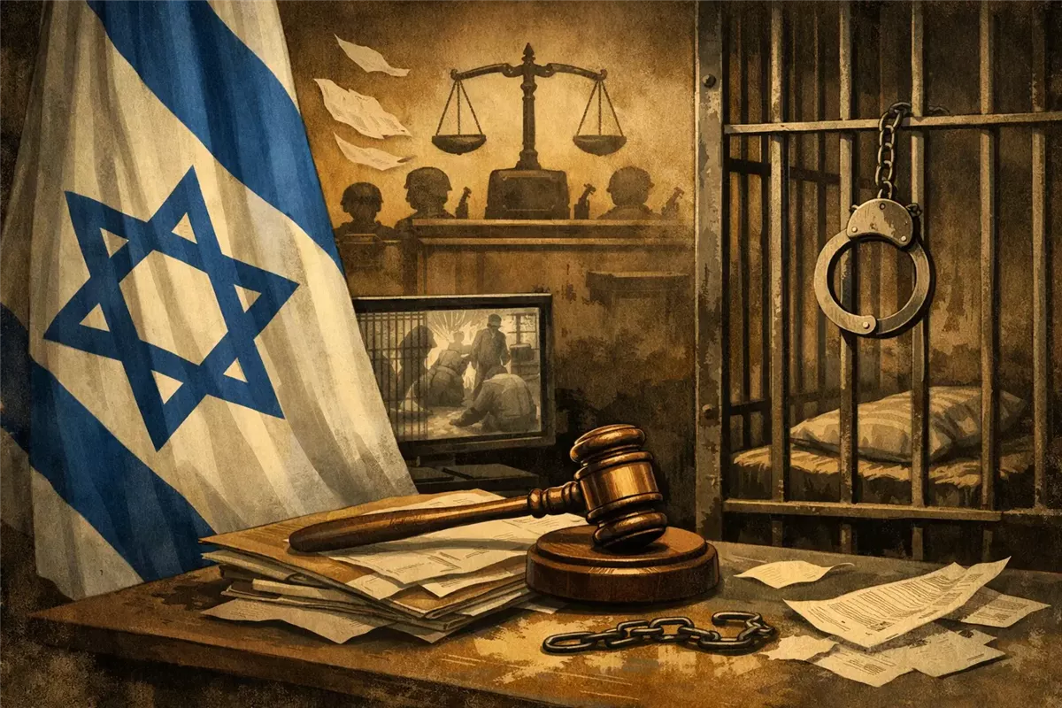 قضية معتقل فلسطيني في سدي تيمان تثير جدلاً واسعاً - Illustration