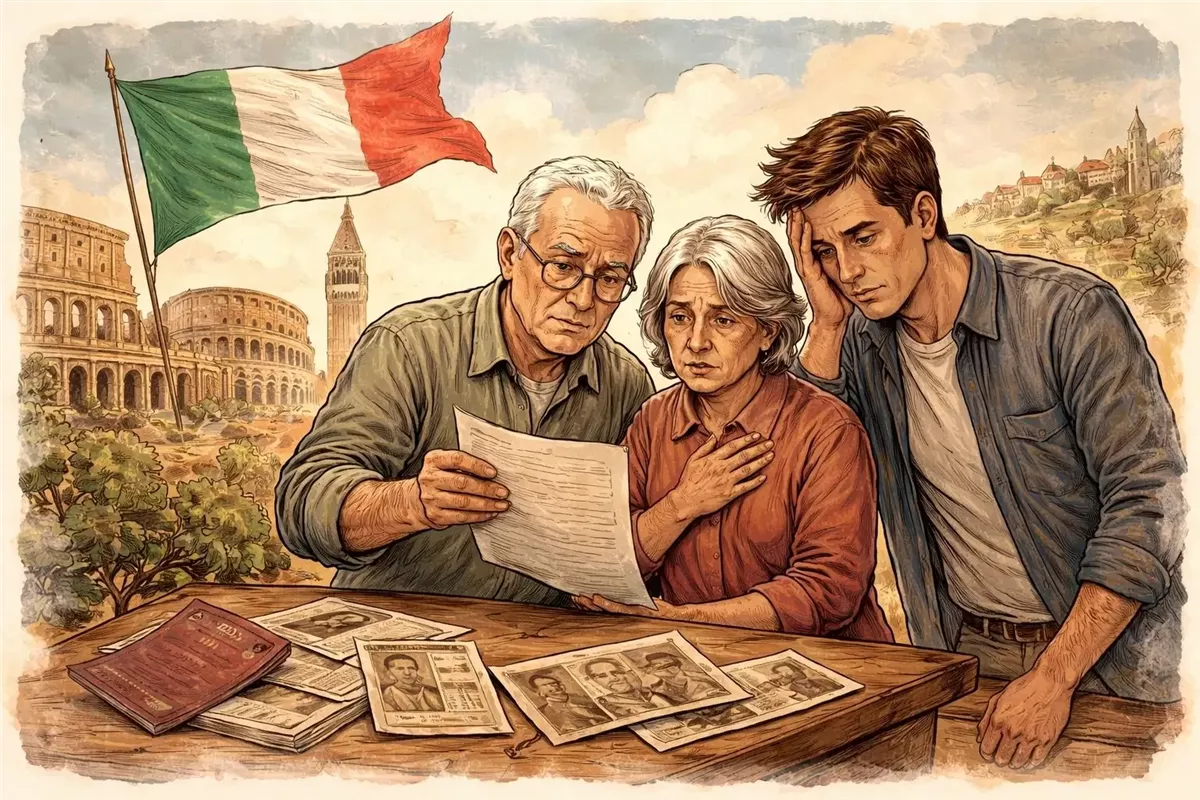 المحكمة الدستورية الإيطالية: الروابط البعيدة لا تمنح الجنسية - Illustration