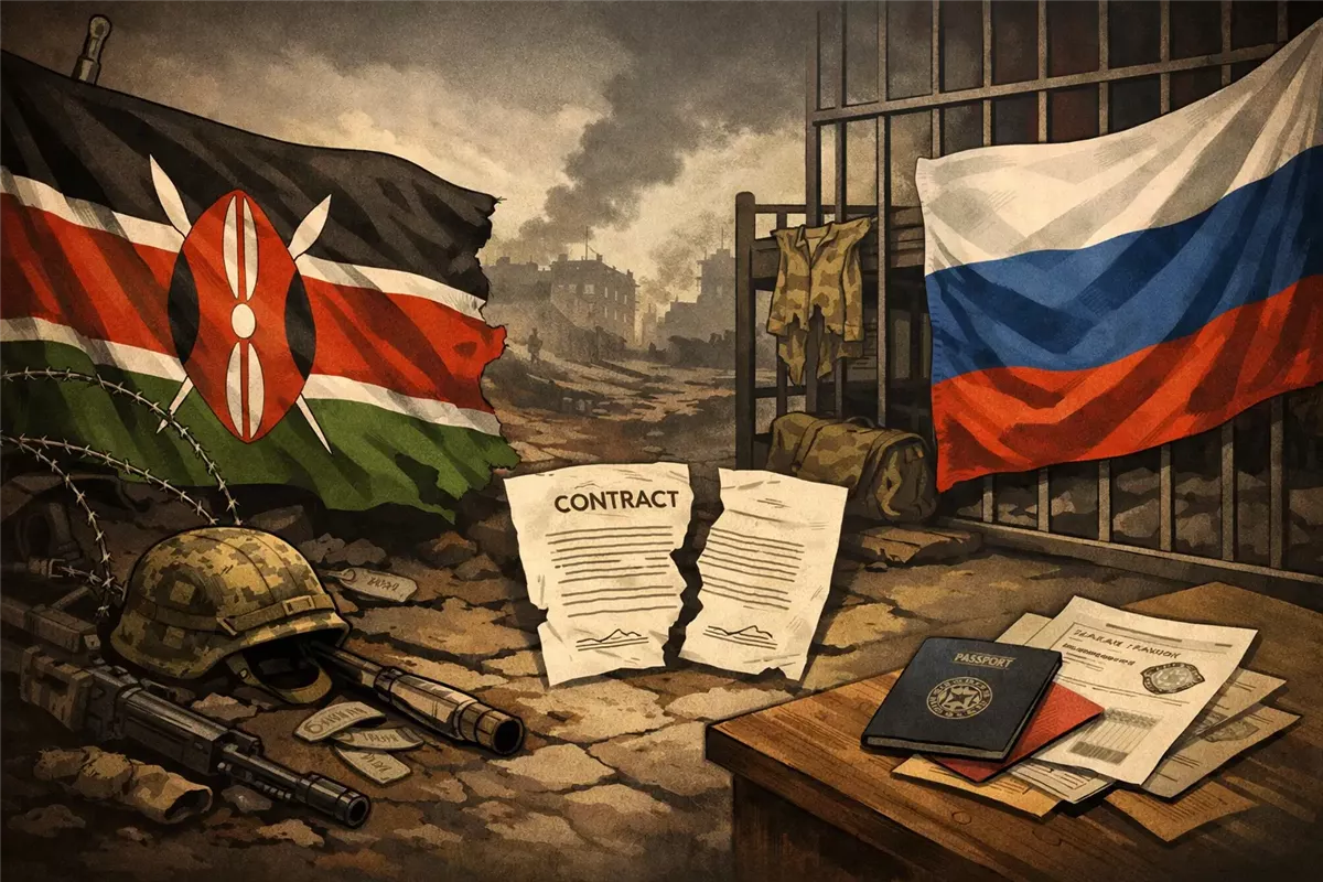 تحركات رسمية في كينيا حول قضية تجنيد الكينيين في روسيا - Illustration