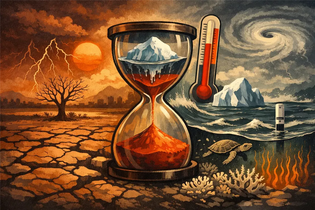 المنظمة العالمية للأرصاد توضح تأثير النينيو على المناخ - Illustration