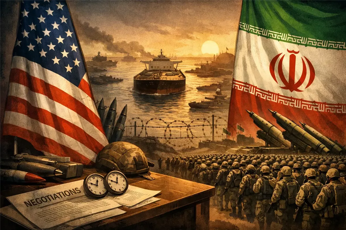 استعدادات أمريكية لعمليات برية داخل إيران - Illustration
