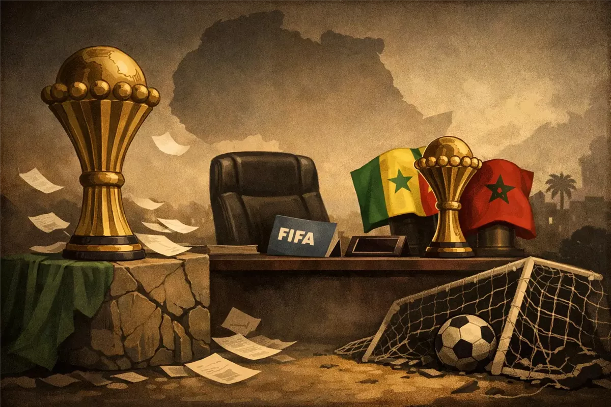 موسينغو-أومبا واستقالته من الاتحاد الأفريقي لكرة القدم - Illustration