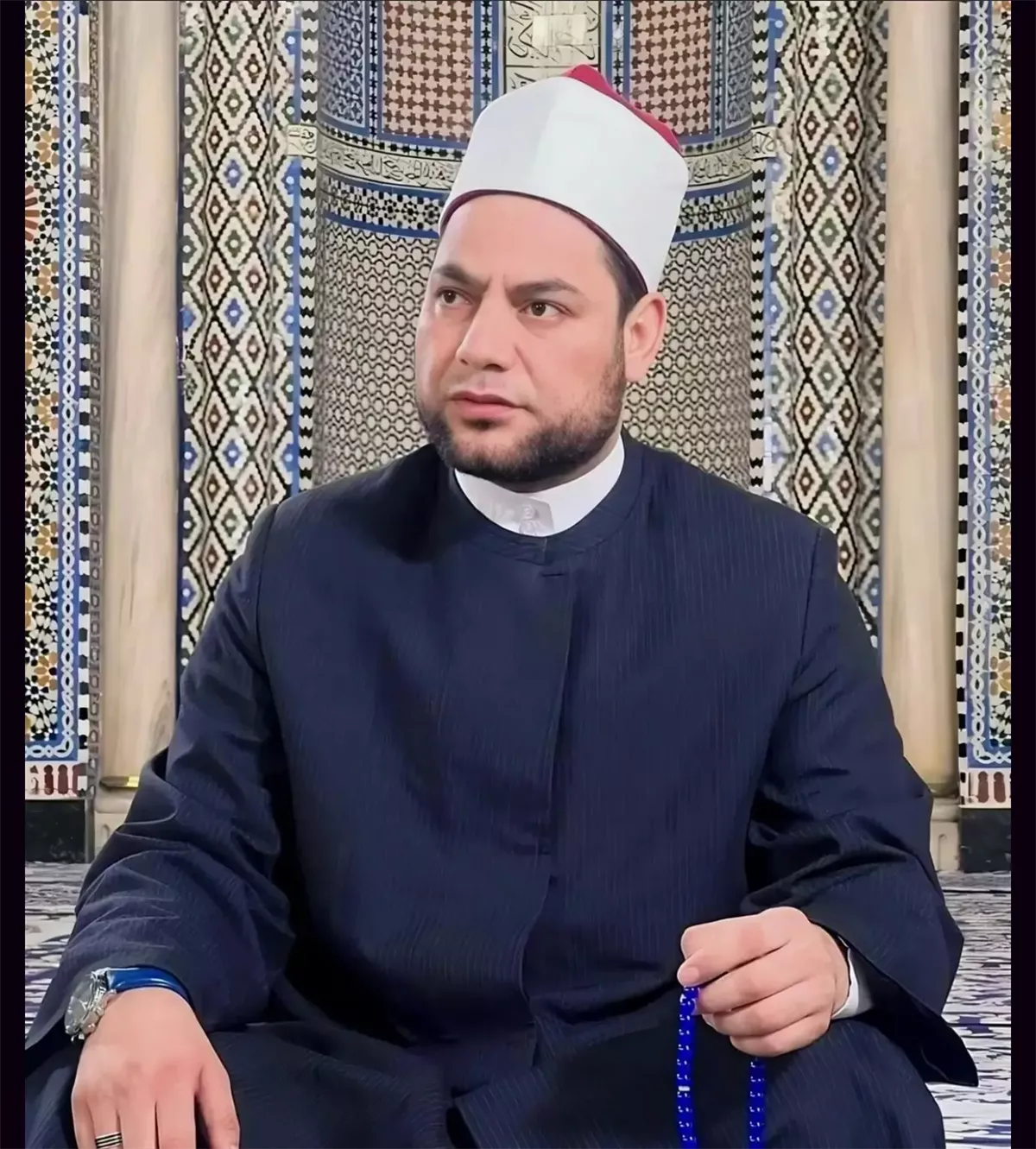الدكتور مصطفى عبد السلام إمام جامع عمرو بن العاص