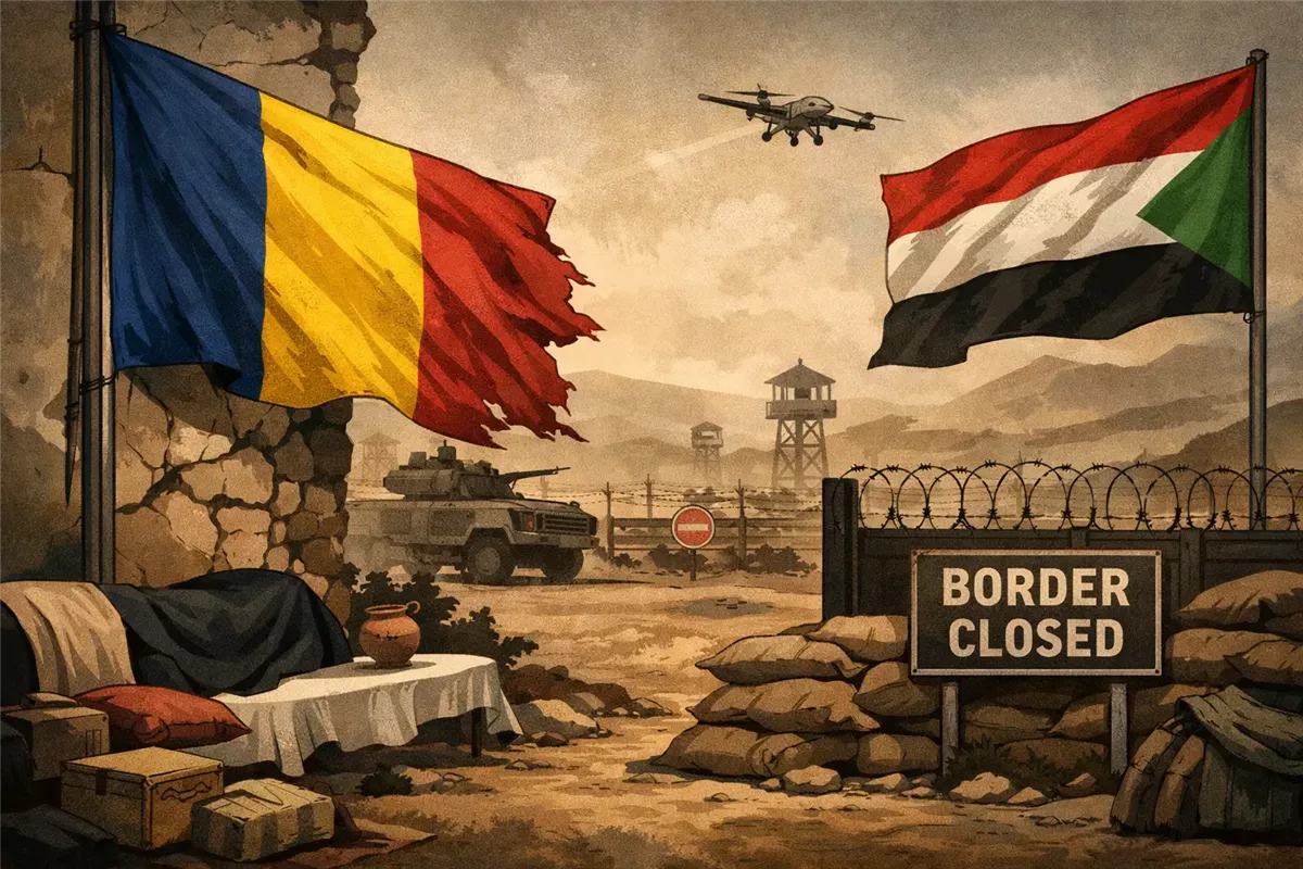 الحكومة التشادية تعلن مقتل مدنيين في هجوم بطائرة مسيرة - Illustration