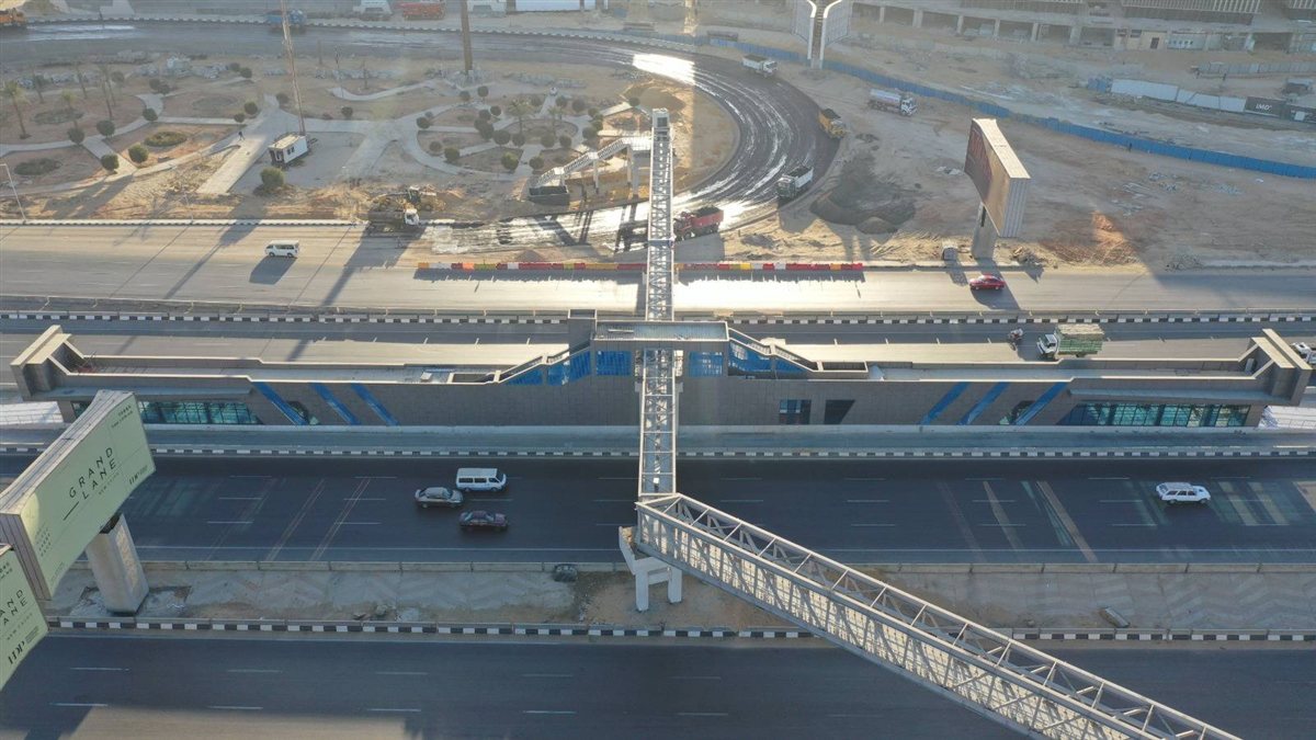 تشغيل محطة المشير طنطاوي ضمن شبكة النقل الجماعي الحديثة
