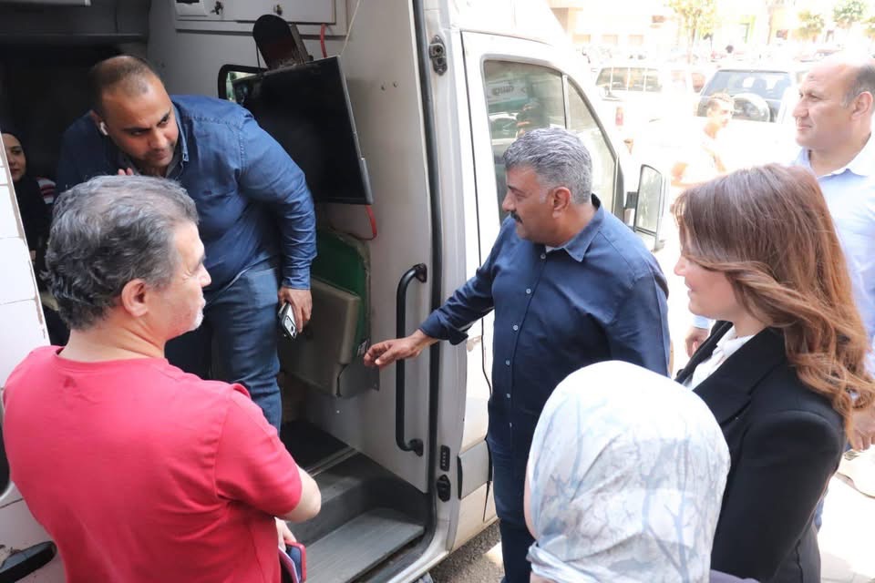 تشغيل سيارات المركز التكنولوجي المتنقلة بالدقي والعجوزة