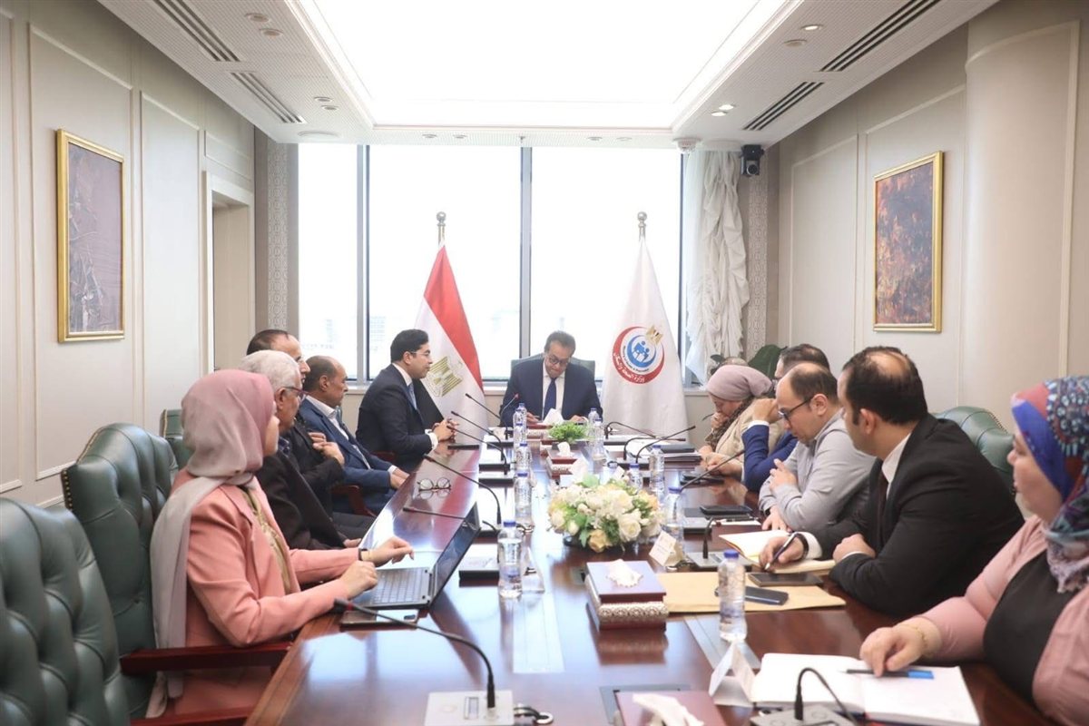 تطوير مستشفى الكبد المصري ببلطيم يدخل مرحلة جديدة