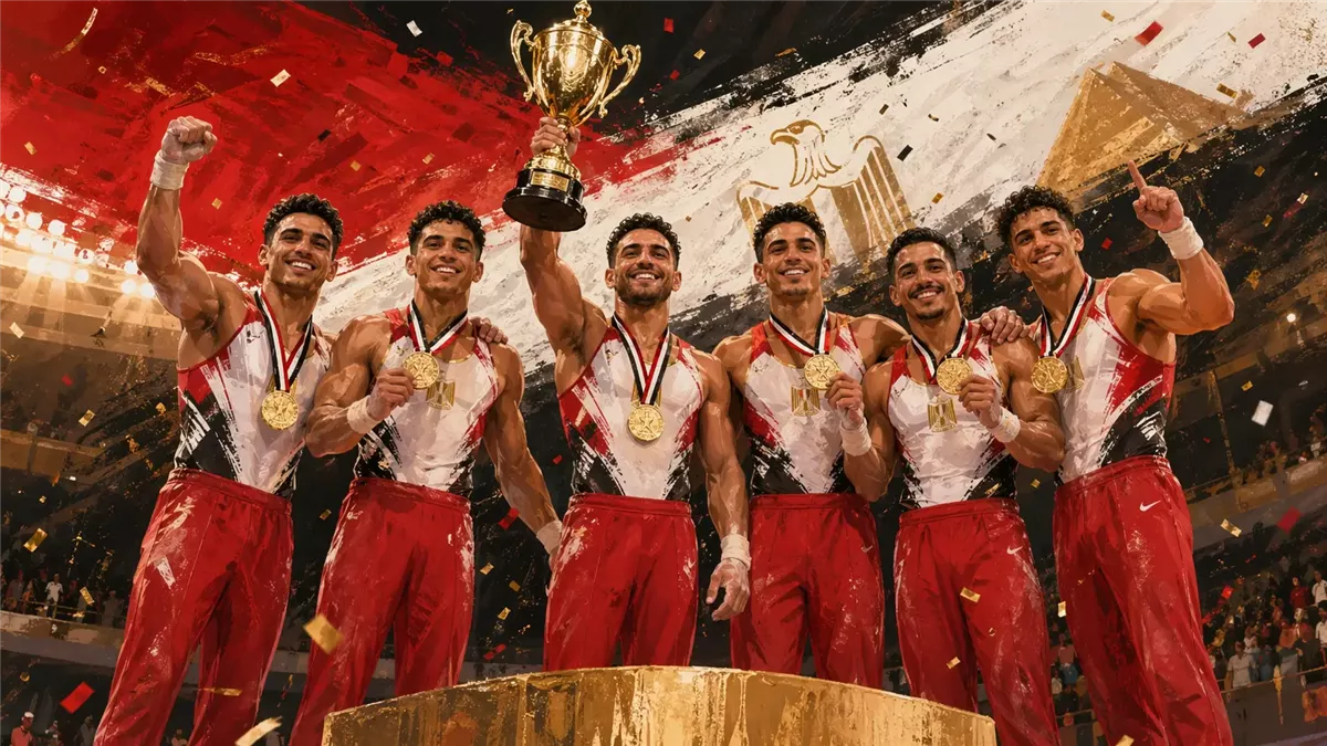 ذهبية أفريقيا تضع جمباز مصر على منصة التتويج