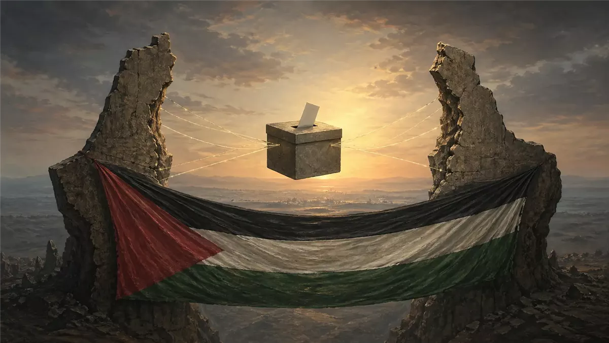 الضفة الغربية ودير البلح تشهدان تصويتًا محليًا محدودًا - Illustration