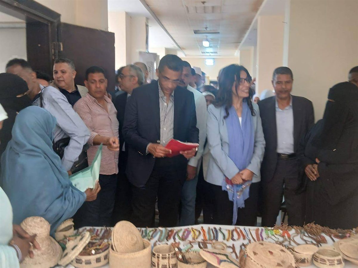 وزيرة الثقافة تفتتح الدورة الثالثة لمعرض شلاتين للكتاب