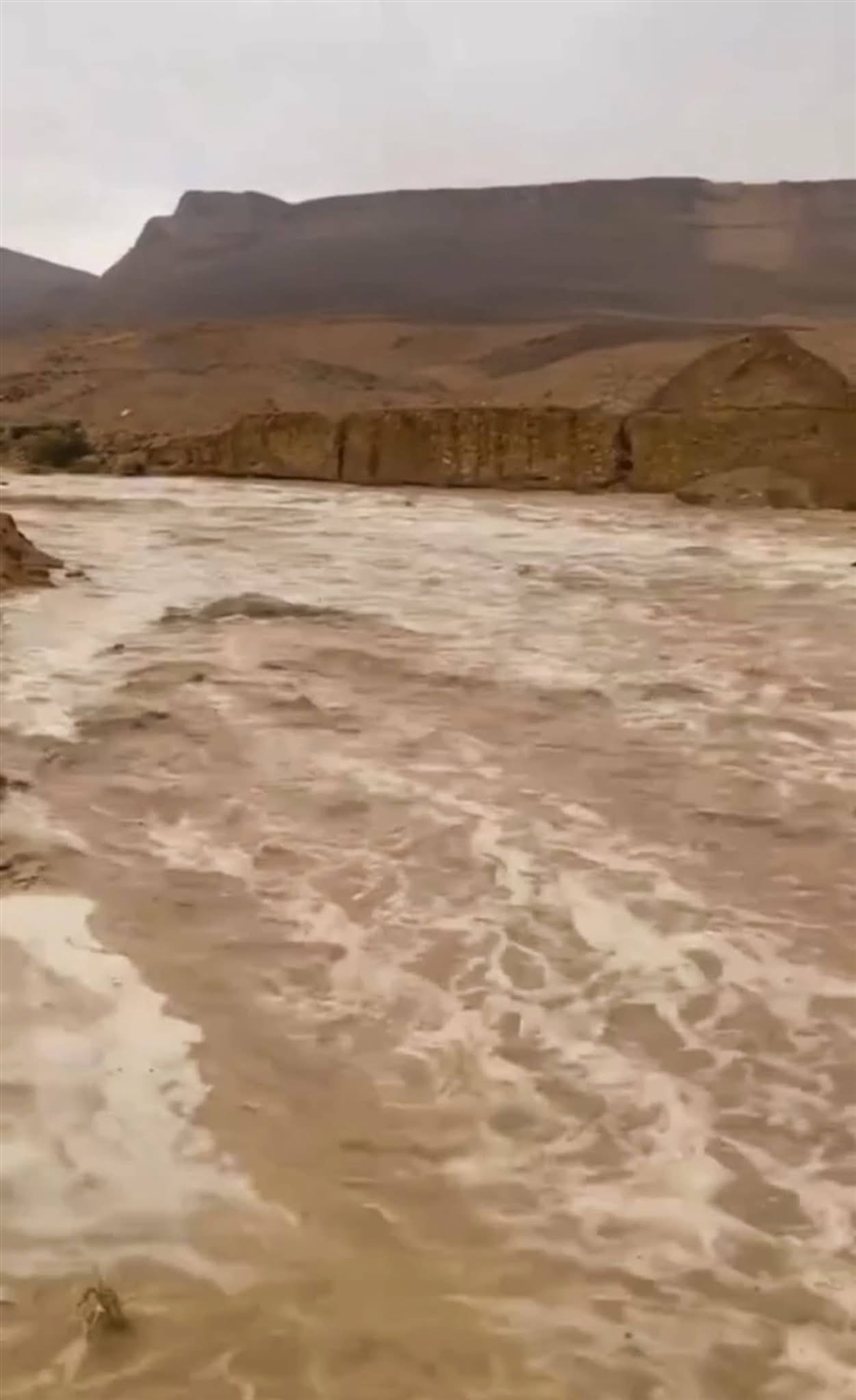 سيول شمال سيناء