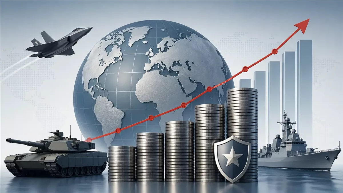 الإنفاق العسكري العالمي يبلغ مستوى قياسياً - Illustration