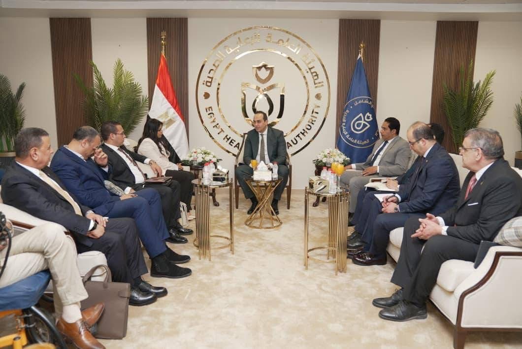رئيس هيئة الرعاية الصحية يلتقي نواب الإسماعيلية