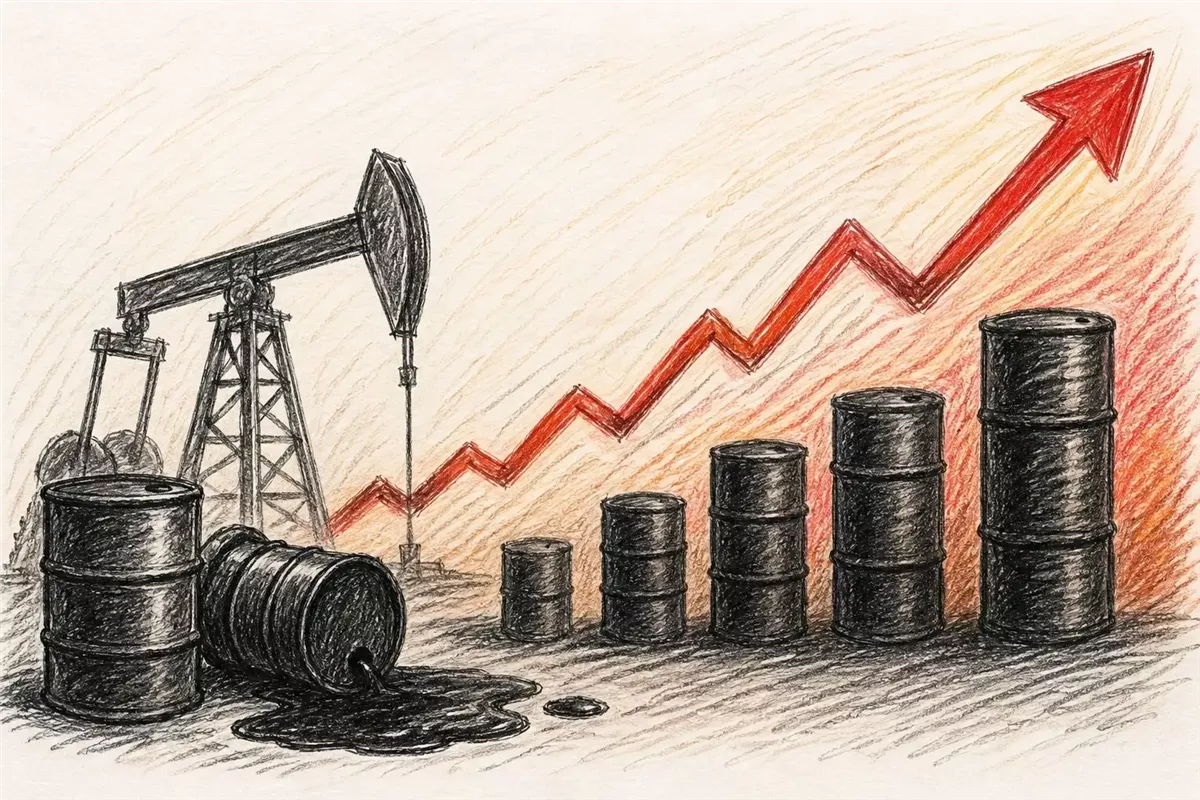 أزمة دستورية لواشنطن وقفزة بأسعار النفط - Illustration