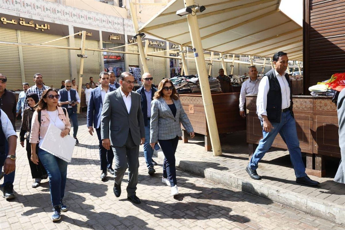 مشروع وزارة التنمية المحلية لتحسين منطقة العتبة التجارية