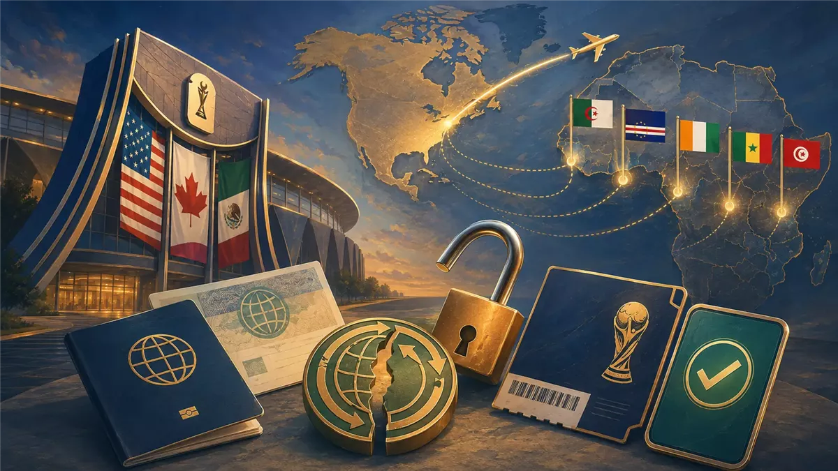 تسهيلات تأشيرات كأس العالم 2026 - Illustration