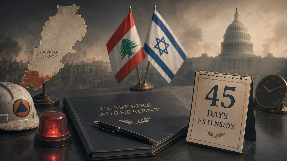 المفاوضات الأمريكية تسعى لتمديد وقف إطلاق النار بين لبنان وإسرائيل